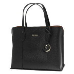 FURLA Vittoria Tote Bag Handbag Black